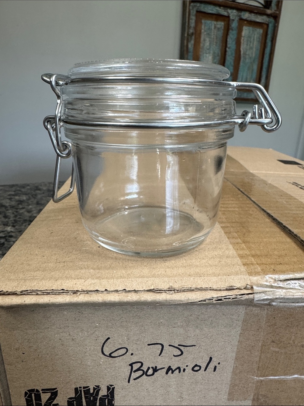 Bormioli Rocco Fido half pint Airtight Storage Jar - case of 12